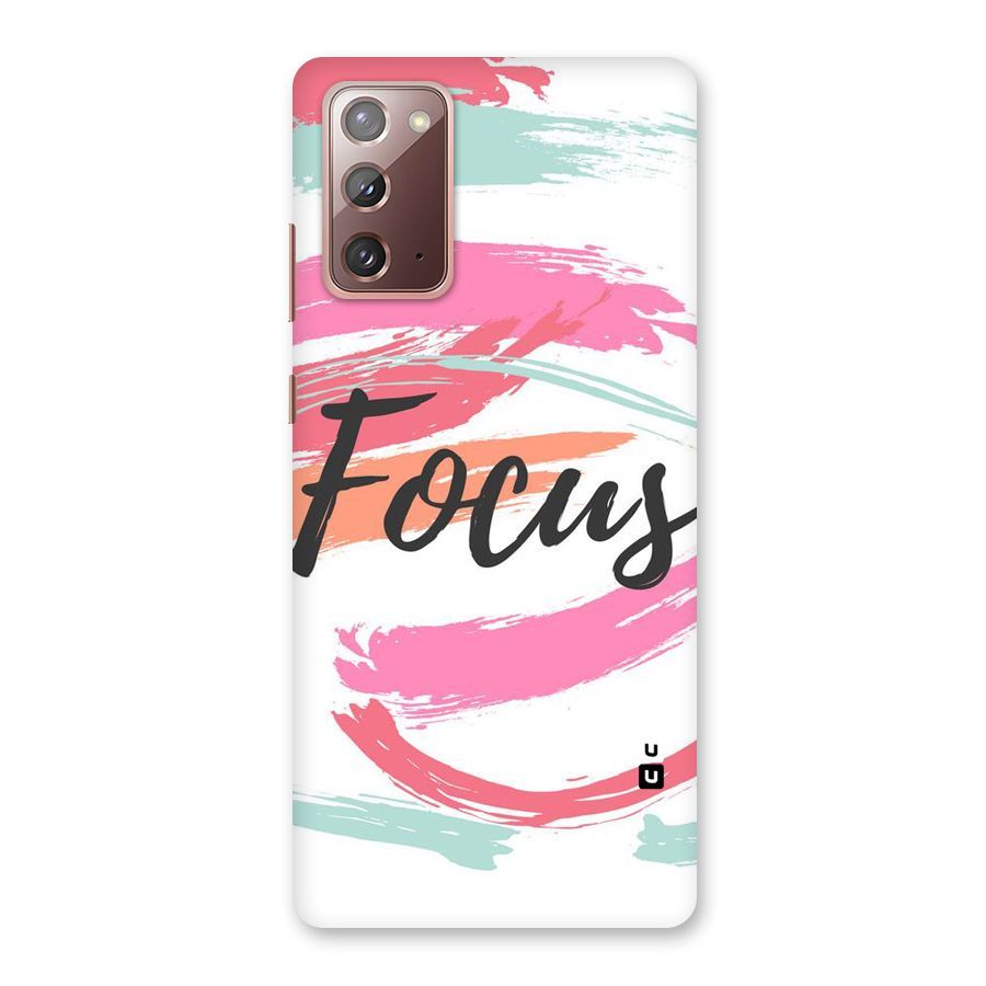 Focus Colours Back Case for Galaxy Note 20