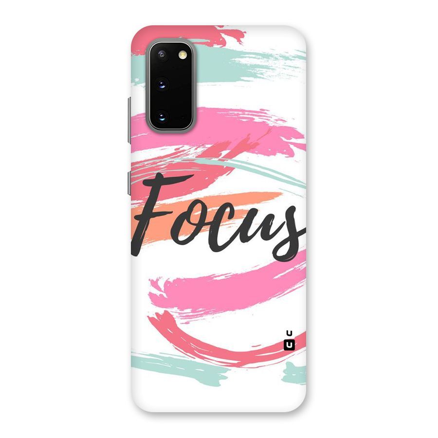 Focus Colours Back Case for Galaxy S20
