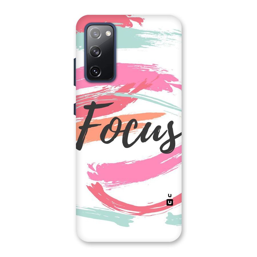 Focus Colours Back Case for Galaxy S20 FE