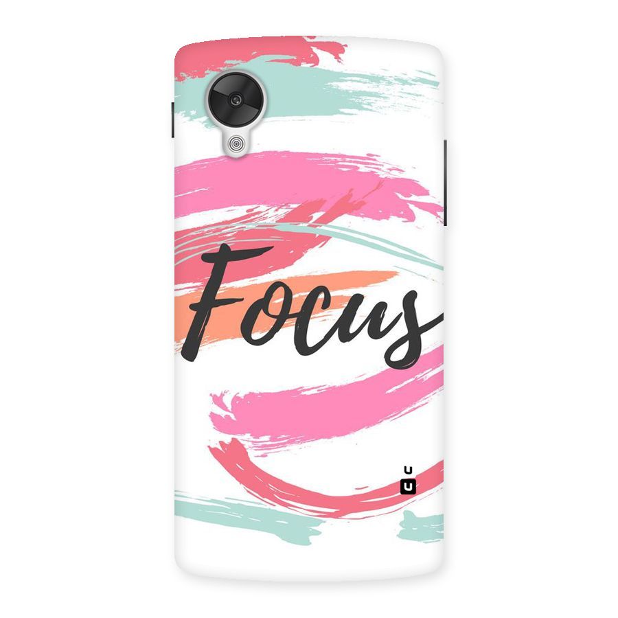 Focus Colours Back Case for Google Nexsus 5