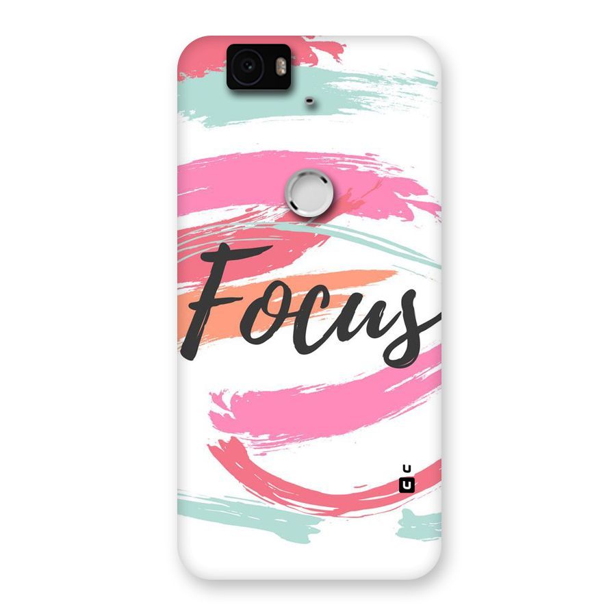 Focus Colours Back Case for Google Nexus-6P