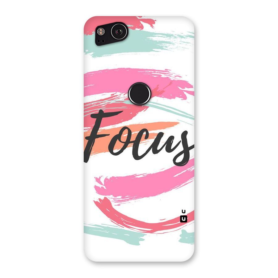 Focus Colours Back Case for Google Pixel 2