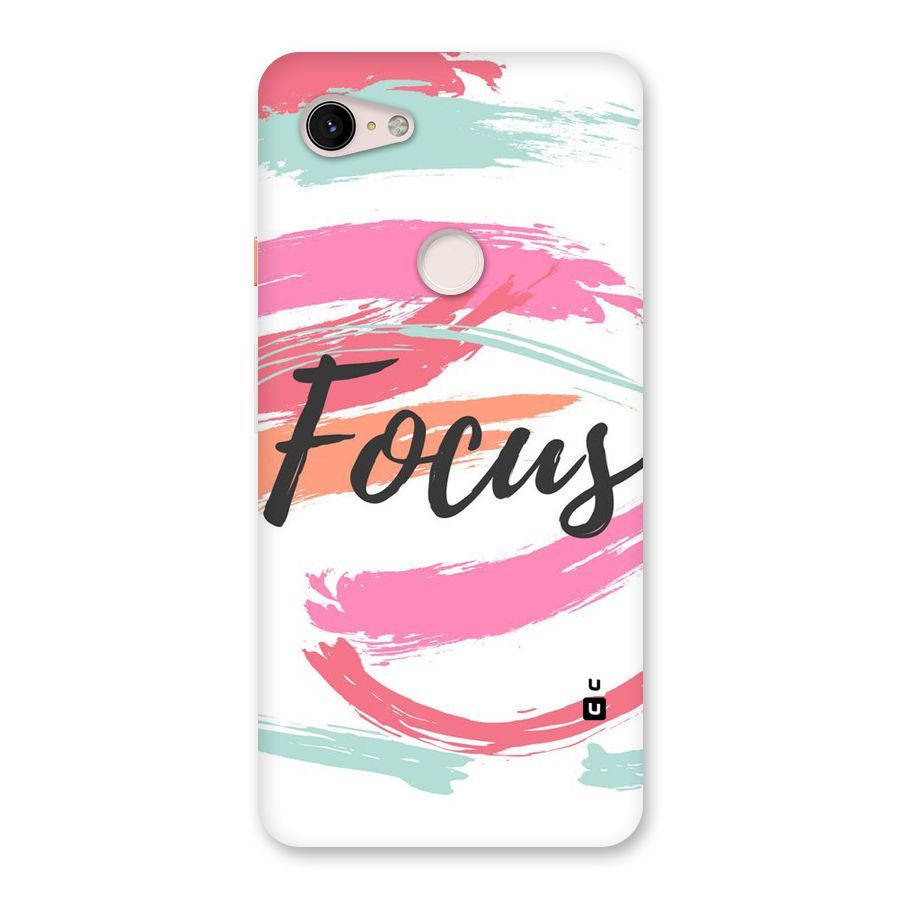 Focus Colours Back Case for Google Pixel 3 XL