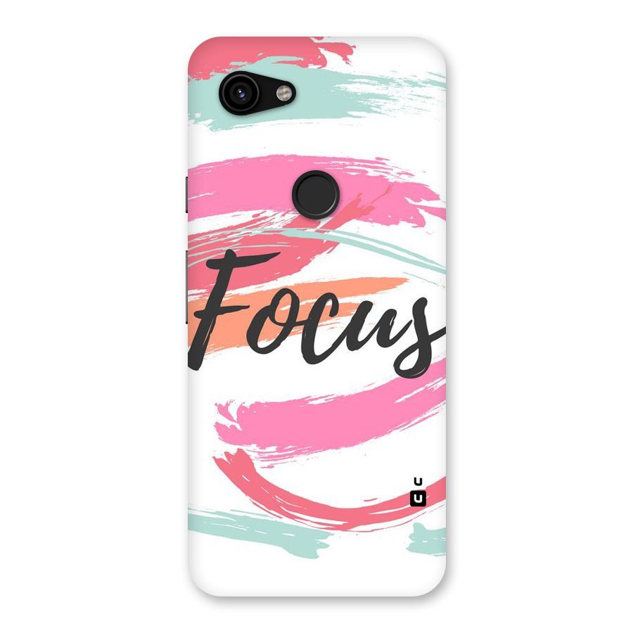 Focus Colours Back Case for Google Pixel 3a