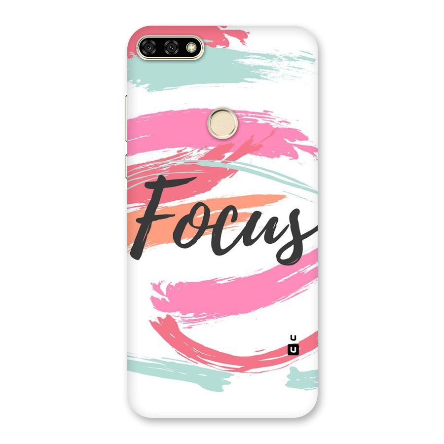 Focus Colours Back Case for Honor 7A
