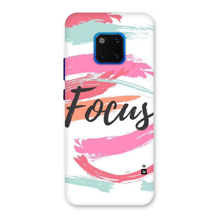 Focus Colours Back Case for Huawei Mate 20 Pro
