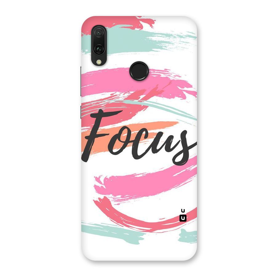 Focus Colours Back Case for Huawei Y9 (2019)