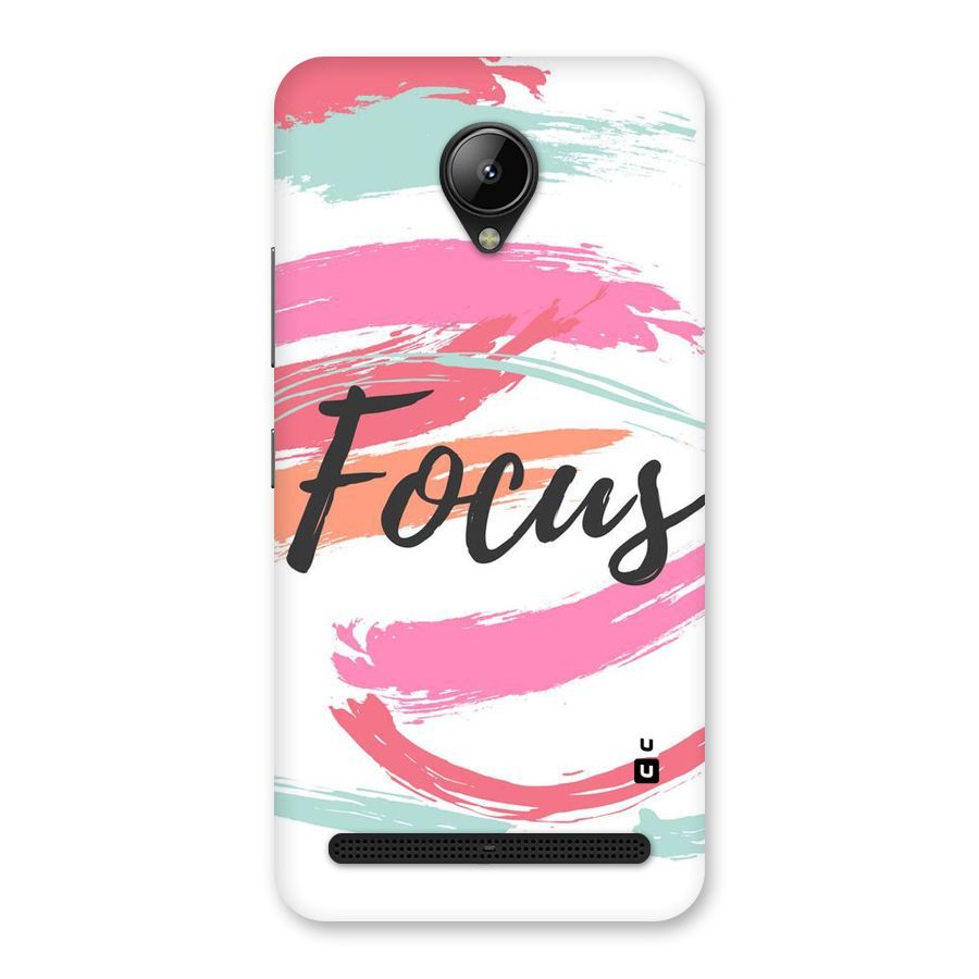 Focus Colours Back Case for Lenovo C2
