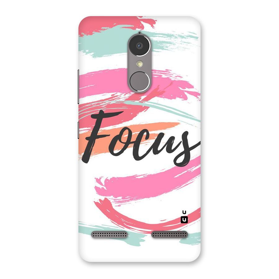 Focus Colours Back Case for Lenovo K6 Power