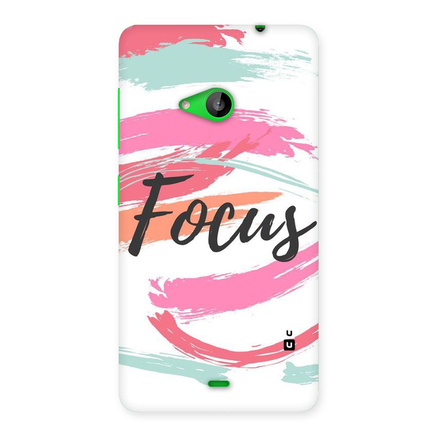 Focus Colours Back Case for Lumia 535