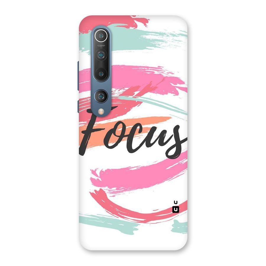 Focus Colours Back Case for Mi 10
