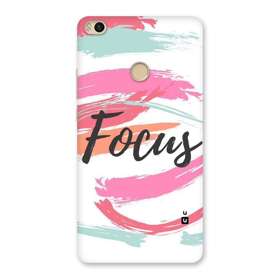 Focus Colours Back Case for Mi Max 2