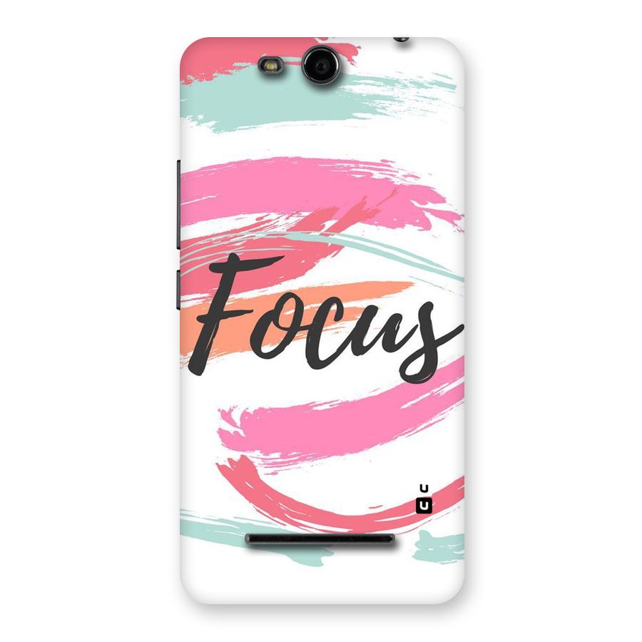 Focus Colours Back Case for Micromax Canvas Juice 3 Q392