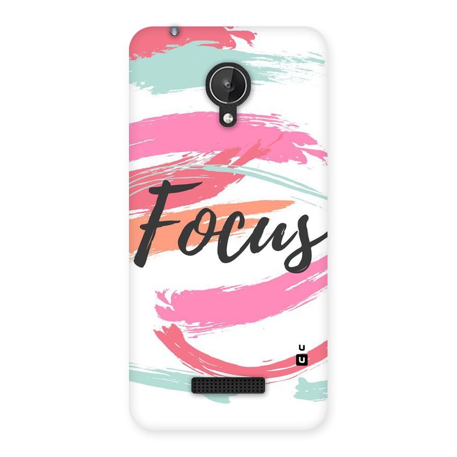 Focus Colours Back Case for Micromax Canvas Spark Q380