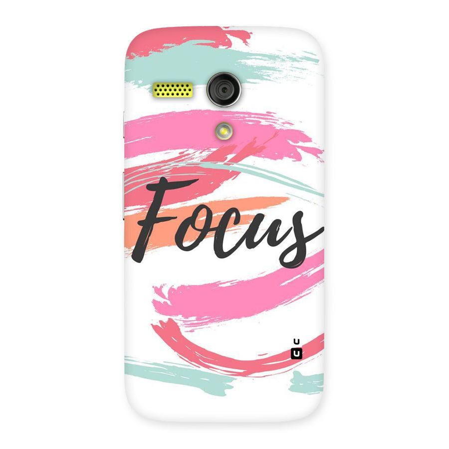 Focus Colours Back Case for Moto G