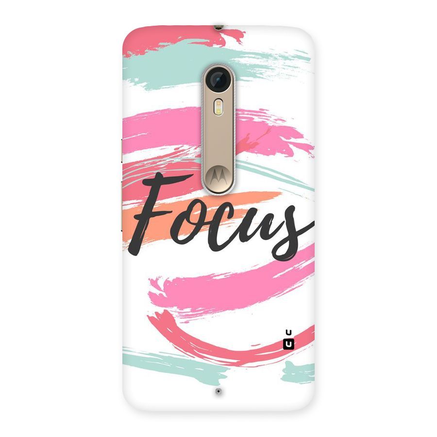 Focus Colours Back Case for Motorola Moto X Style