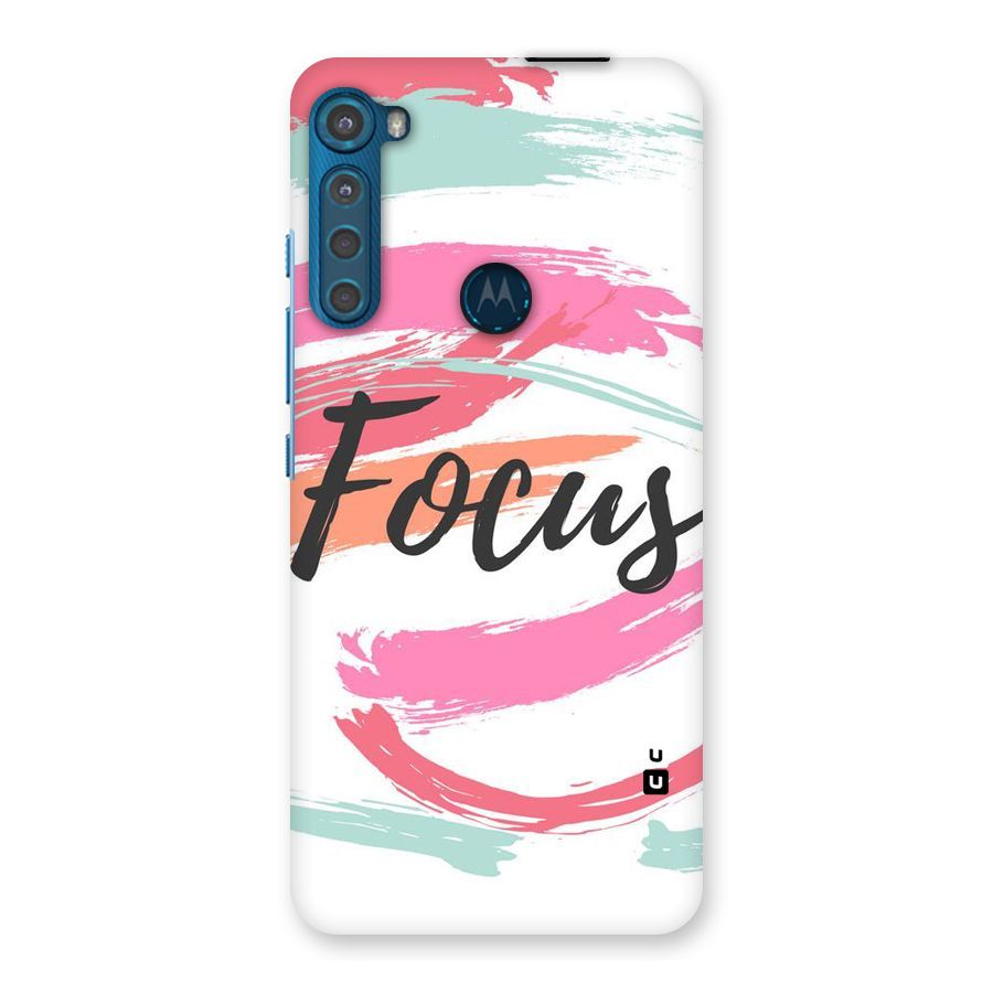 Focus Colours Back Case for Motorola One Fusion Plus