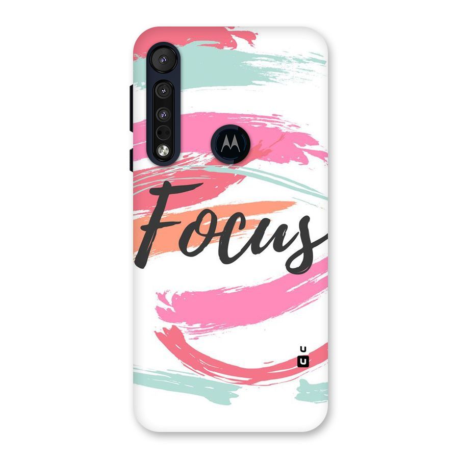 Focus Colours Back Case for Motorola One Macro