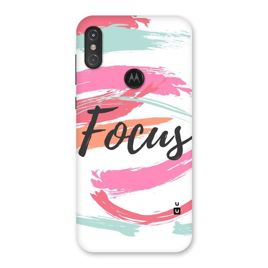Focus Colours Back Case for Motorola One Power