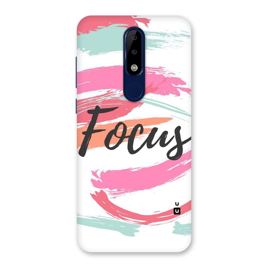 Focus Colours Back Case for Nokia 5.1 Plus