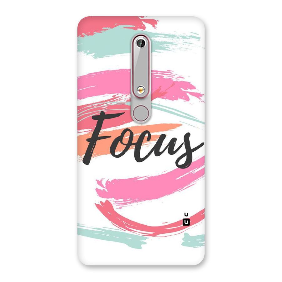 Focus Colours Back Case for Nokia 6.1