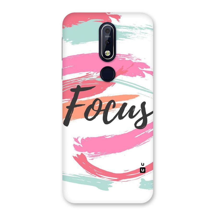 Focus Colours Back Case for Nokia 7.1