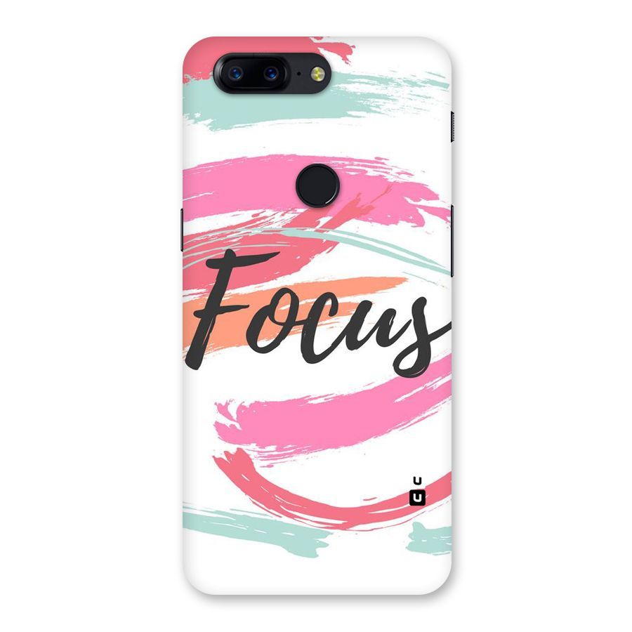Focus Colours Back Case for OnePlus 5T