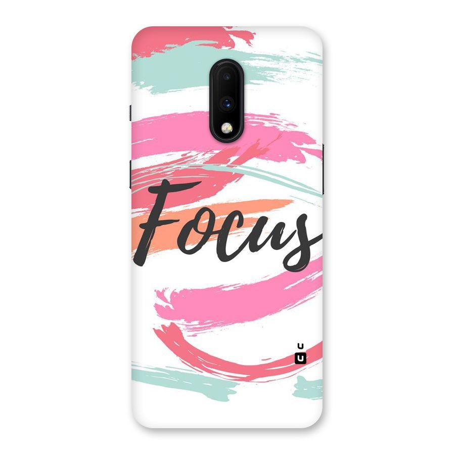 Focus Colours Back Case for OnePlus 7