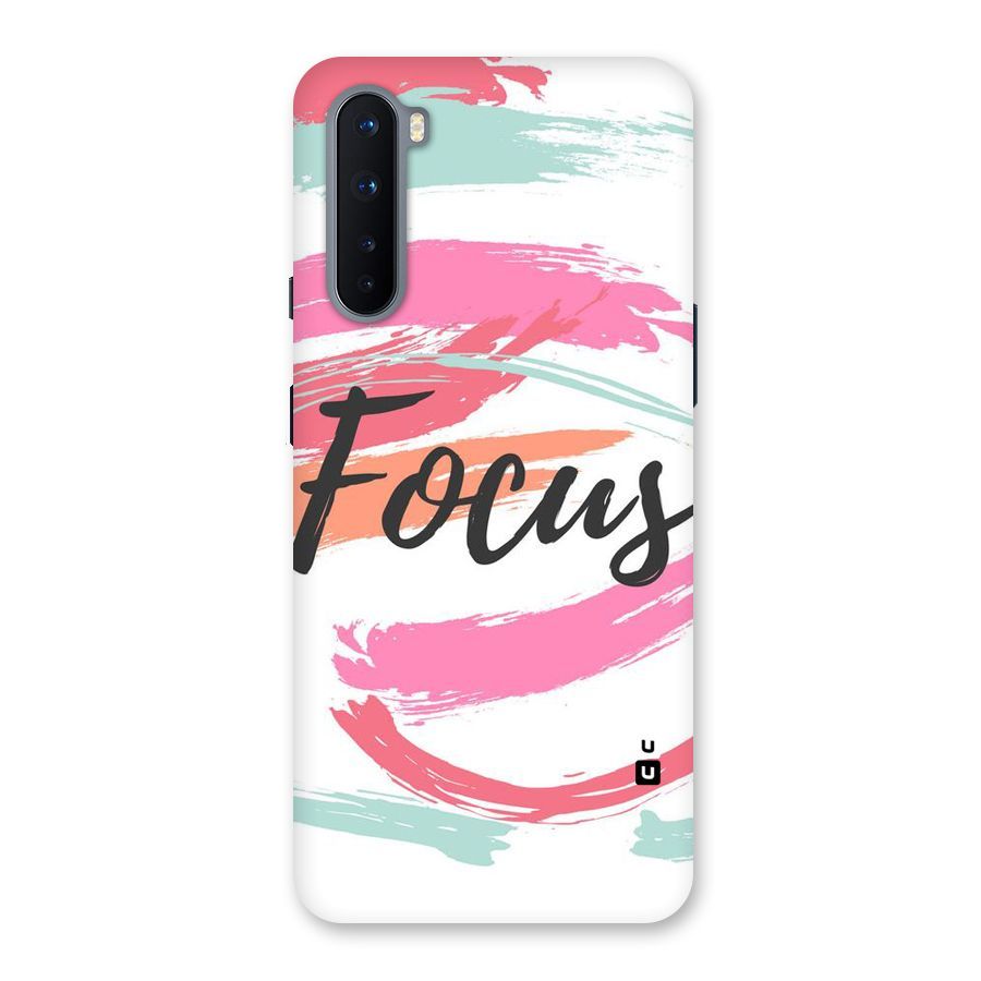 Focus Colours Back Case for OnePlus Nord