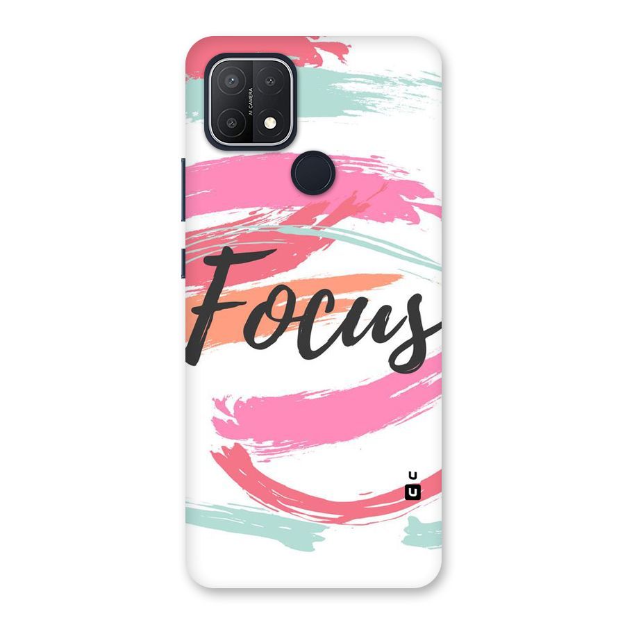 Focus Colours Back Case for Oppo A15s