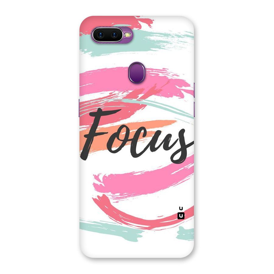 Focus Colours Back Case for Oppo F9