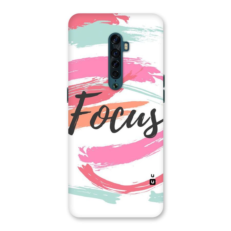 Focus Colours Back Case for Oppo Reno2