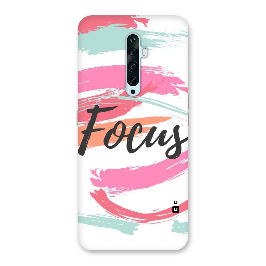 Focus Colours Back Case for Oppo Reno2 Z