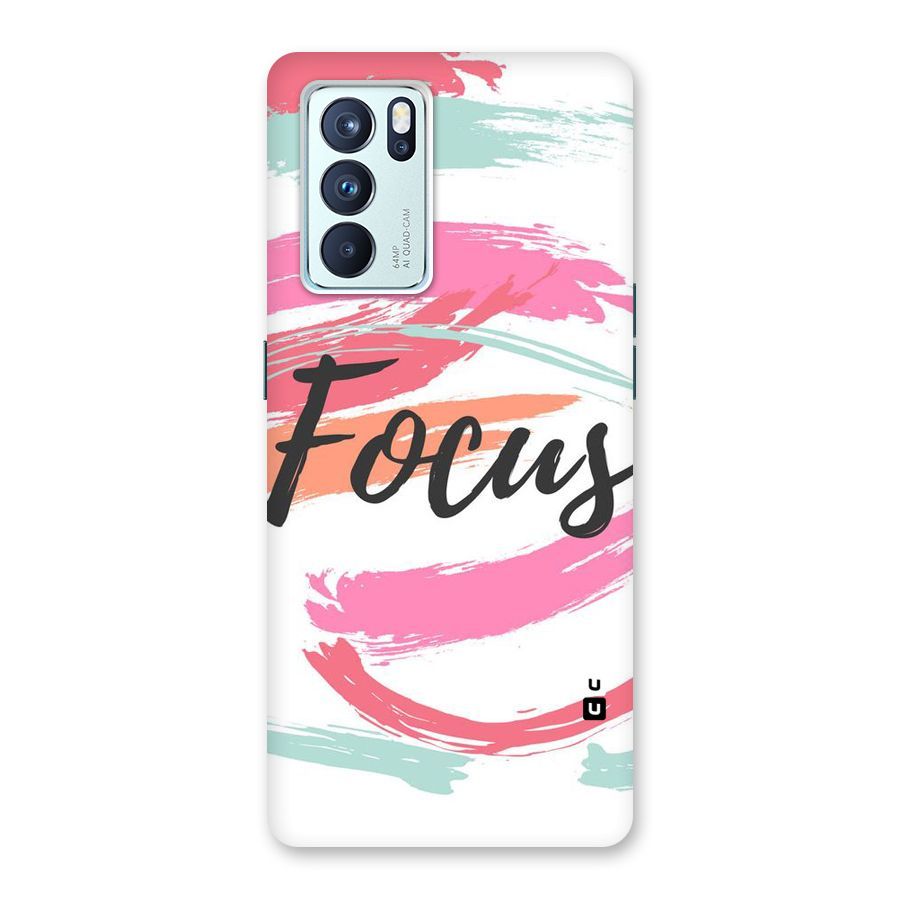 Focus Colours Back Case for Oppo Reno6 Pro 5G