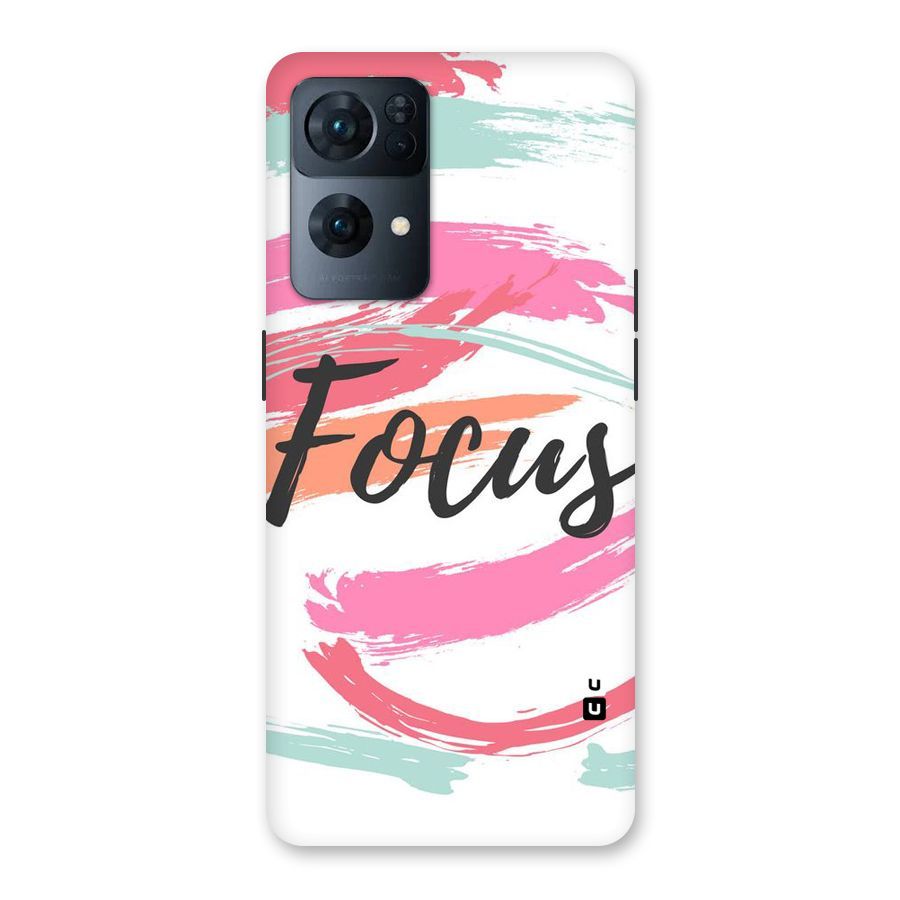 Focus Colours Back Case for Oppo Reno7 Pro 5G