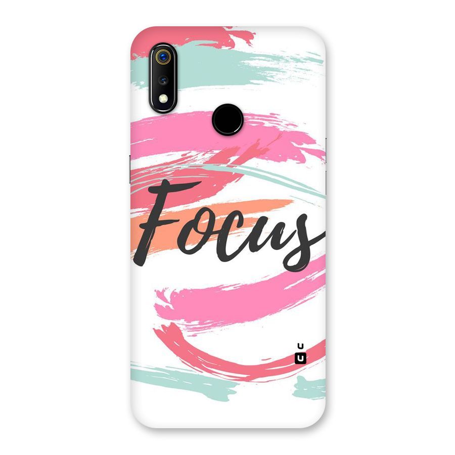 Focus Colours Back Case for Realme 3