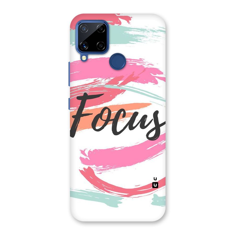 Focus Colours Back Case for Realme C12