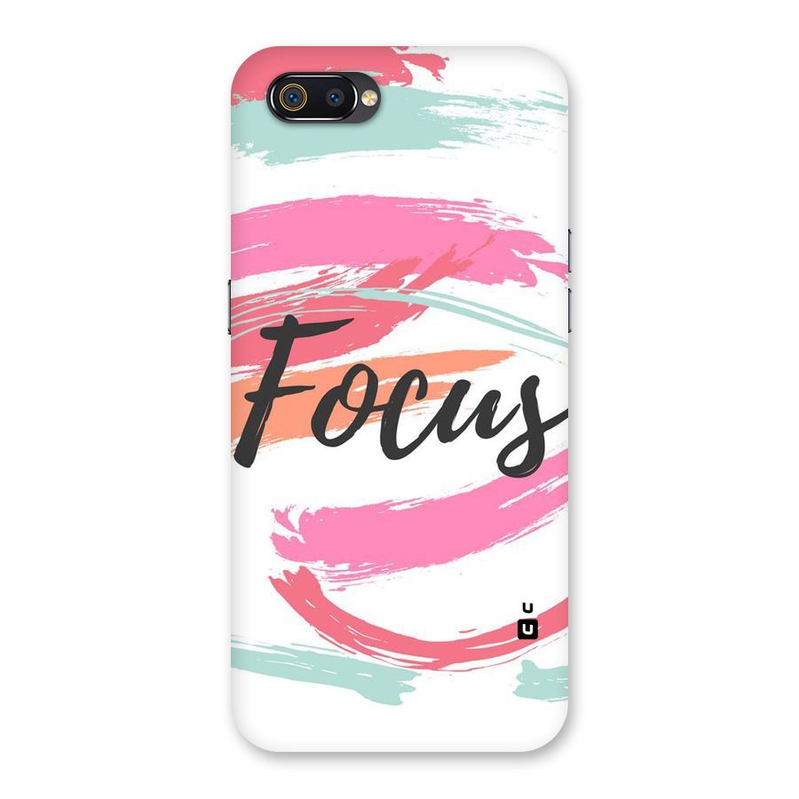 Focus Colours Back Case for Realme C2