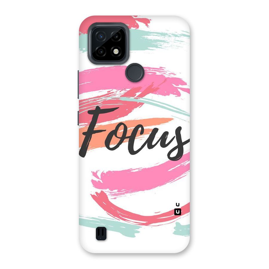 Focus Colours Back Case for Realme C21