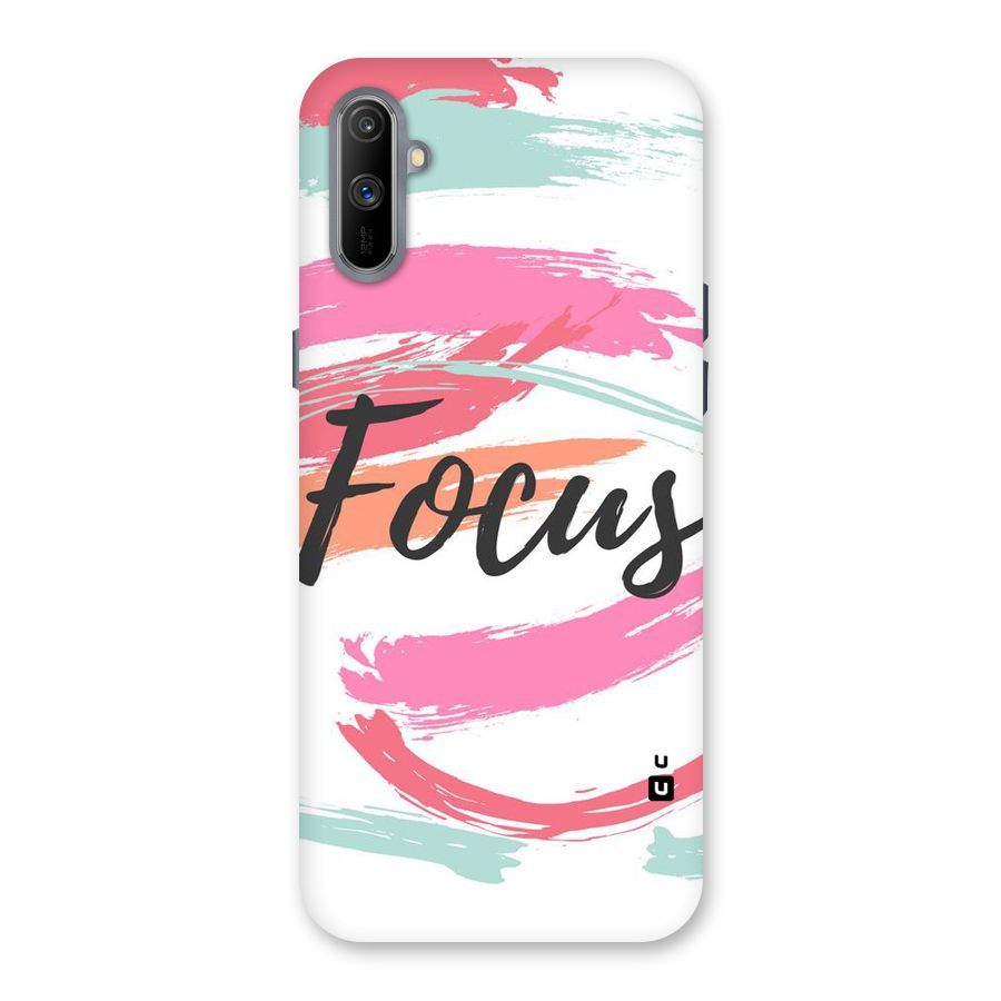 Focus Colours Back Case for Realme C3