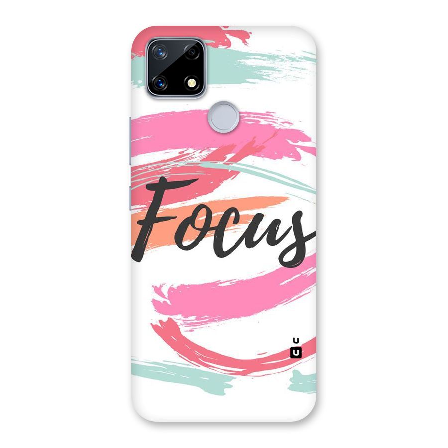 Focus Colours Back Case for Realme Narzo 20