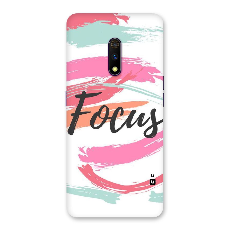 Focus Colours Back Case for Realme X