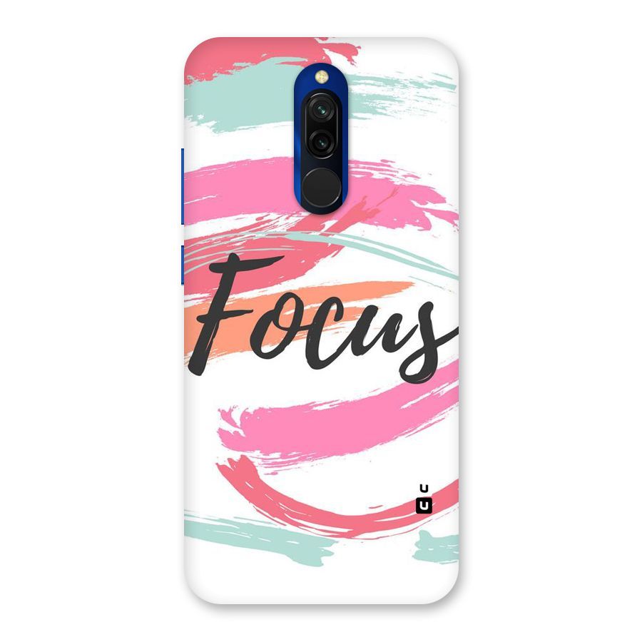 Focus Colours Back Case for Redmi 8