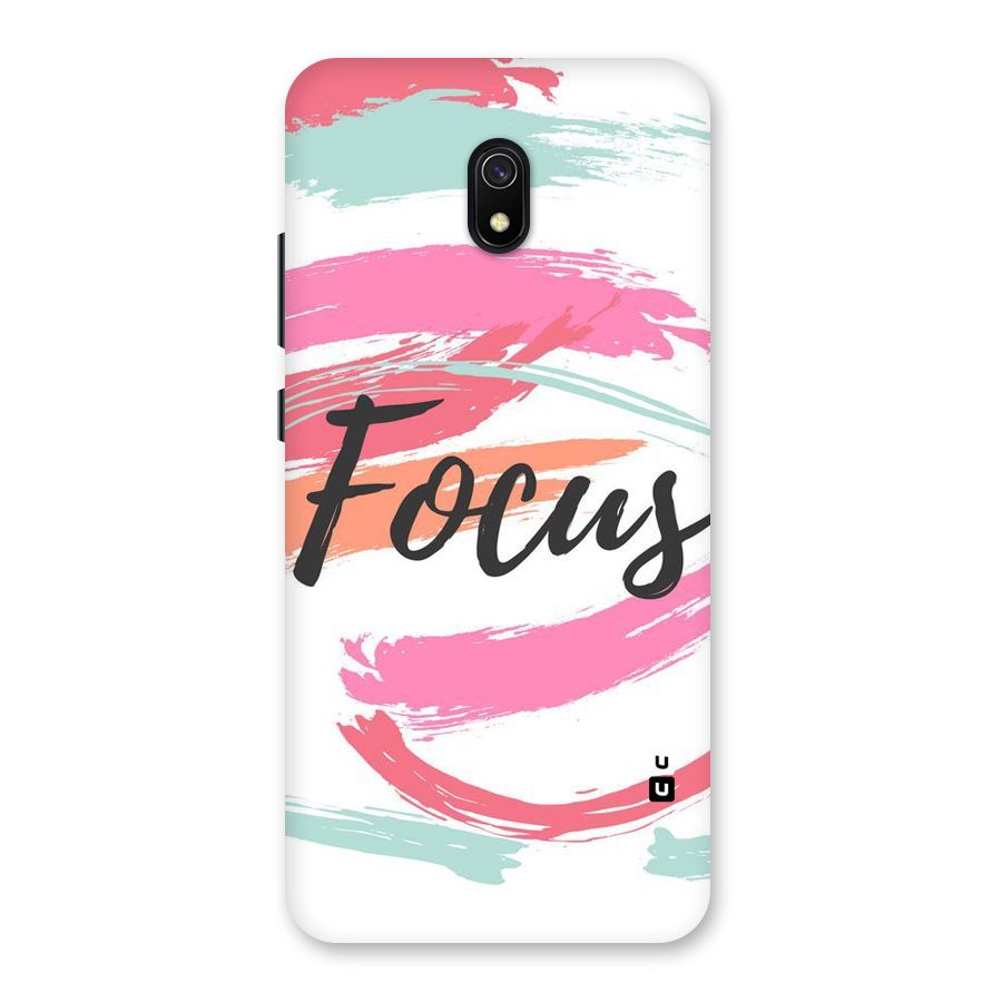 Focus Colours Back Case for Redmi 8A