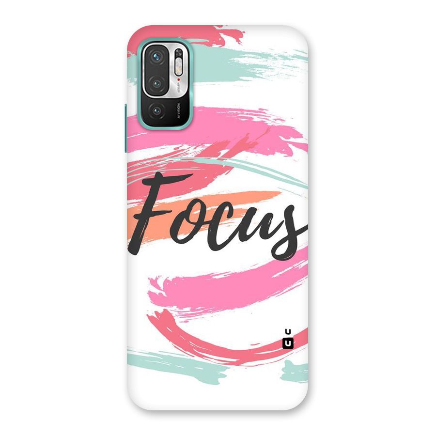 Focus Colours Back Case for Redmi Note 10T 5G
