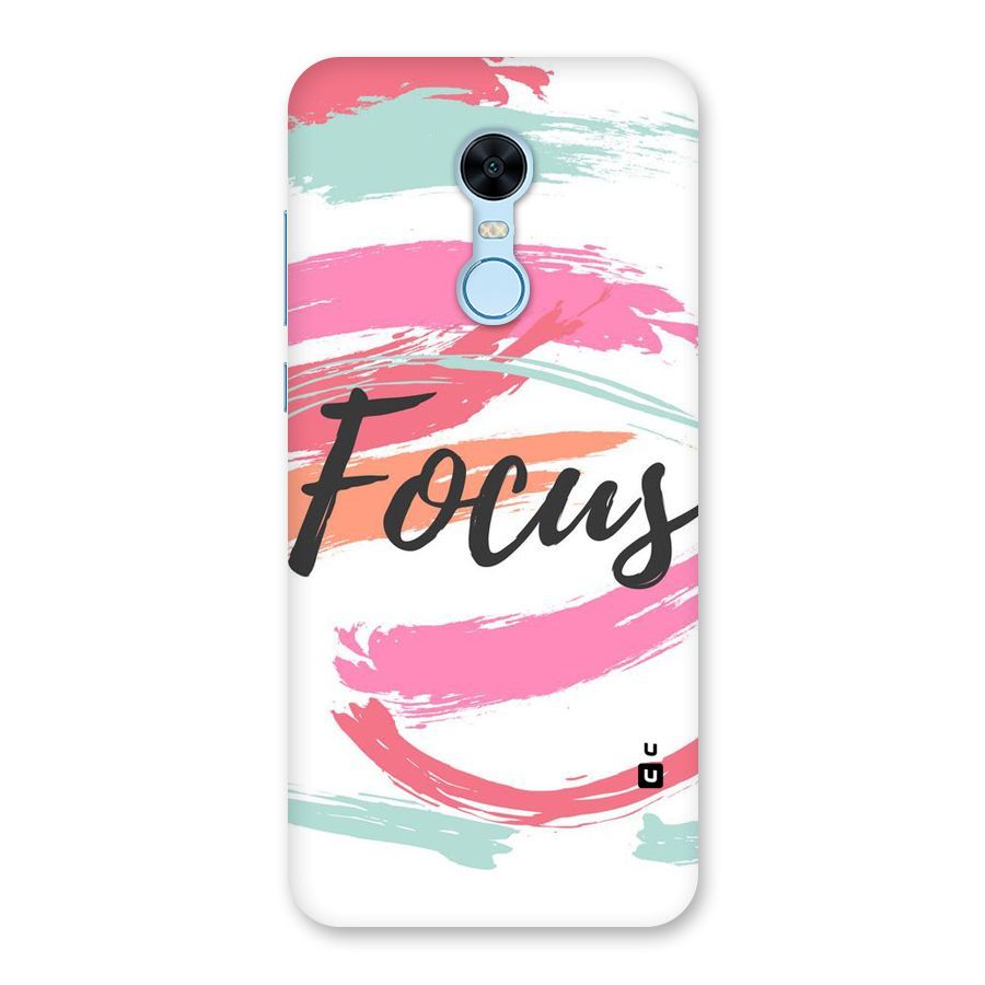 Focus Colours Back Case for Redmi Note 5