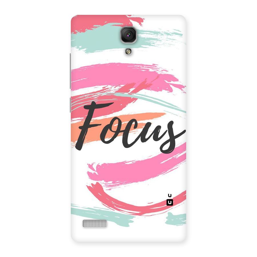Focus Colours Back Case for Redmi Note Prime