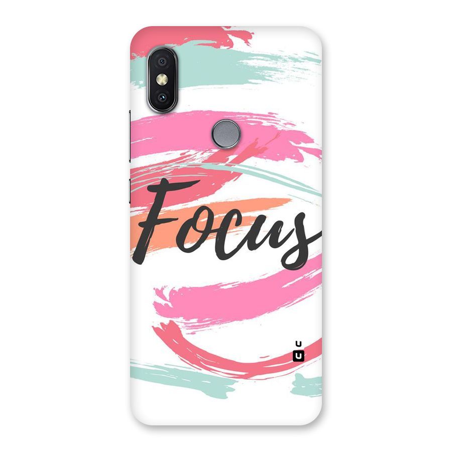 Focus Colours Back Case for Redmi Y2