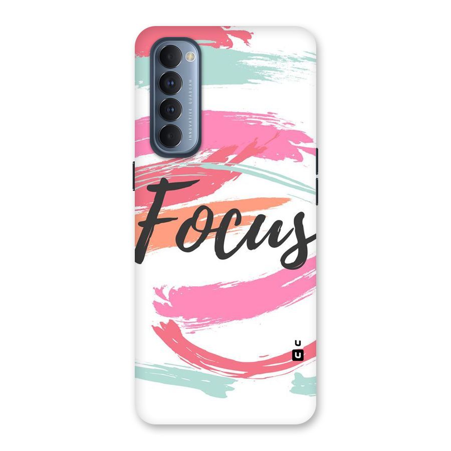 Focus Colours Back Case for Reno4 Pro