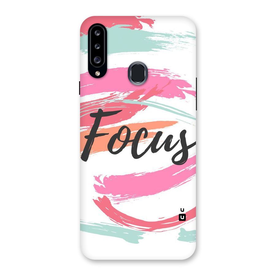Focus Colours Back Case for Samsung Galaxy A20s